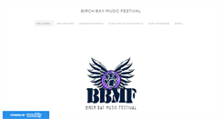 Desktop Screenshot of birchbaymusicfestival.com